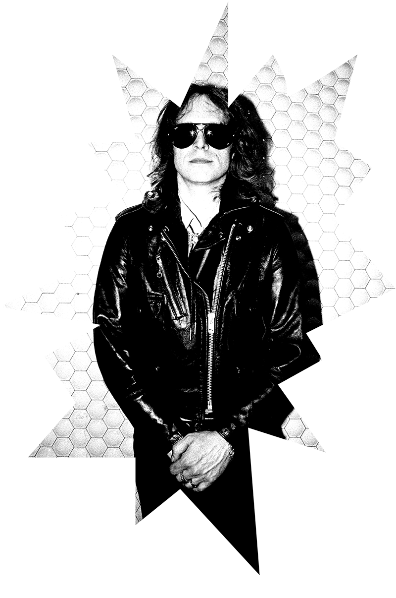 Johnny TL, bass and vocals